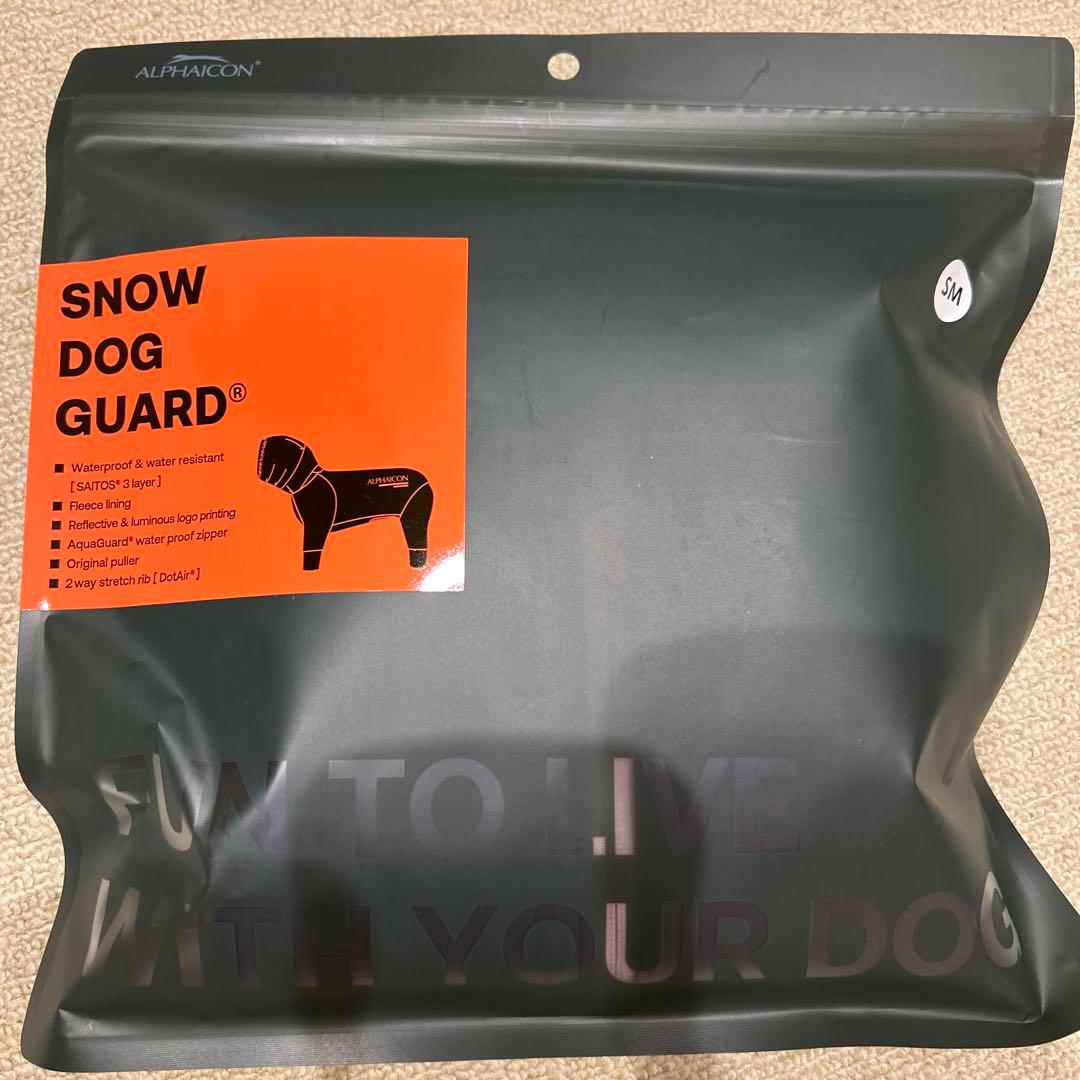 アルファアイコン スノードッグガード ミッドナイトココア SMサイズ