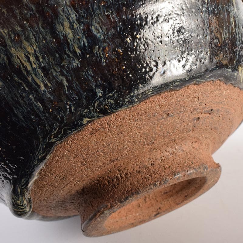 茶道具　唐津焼　古唐津　片口茶碗　小山冨士夫(古山子)書付箱　M　R7550