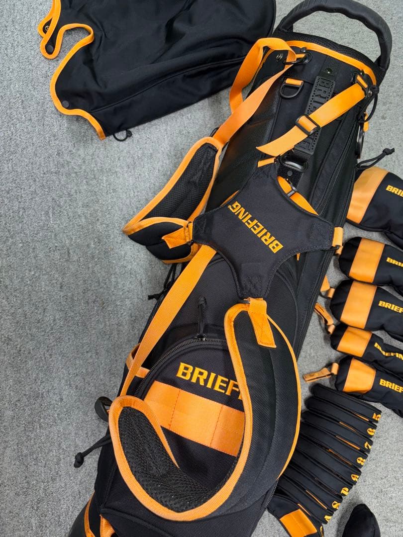 （希少品）ブリーフィング、クルーズコレクション、キャディバッグ含む8点フルセット