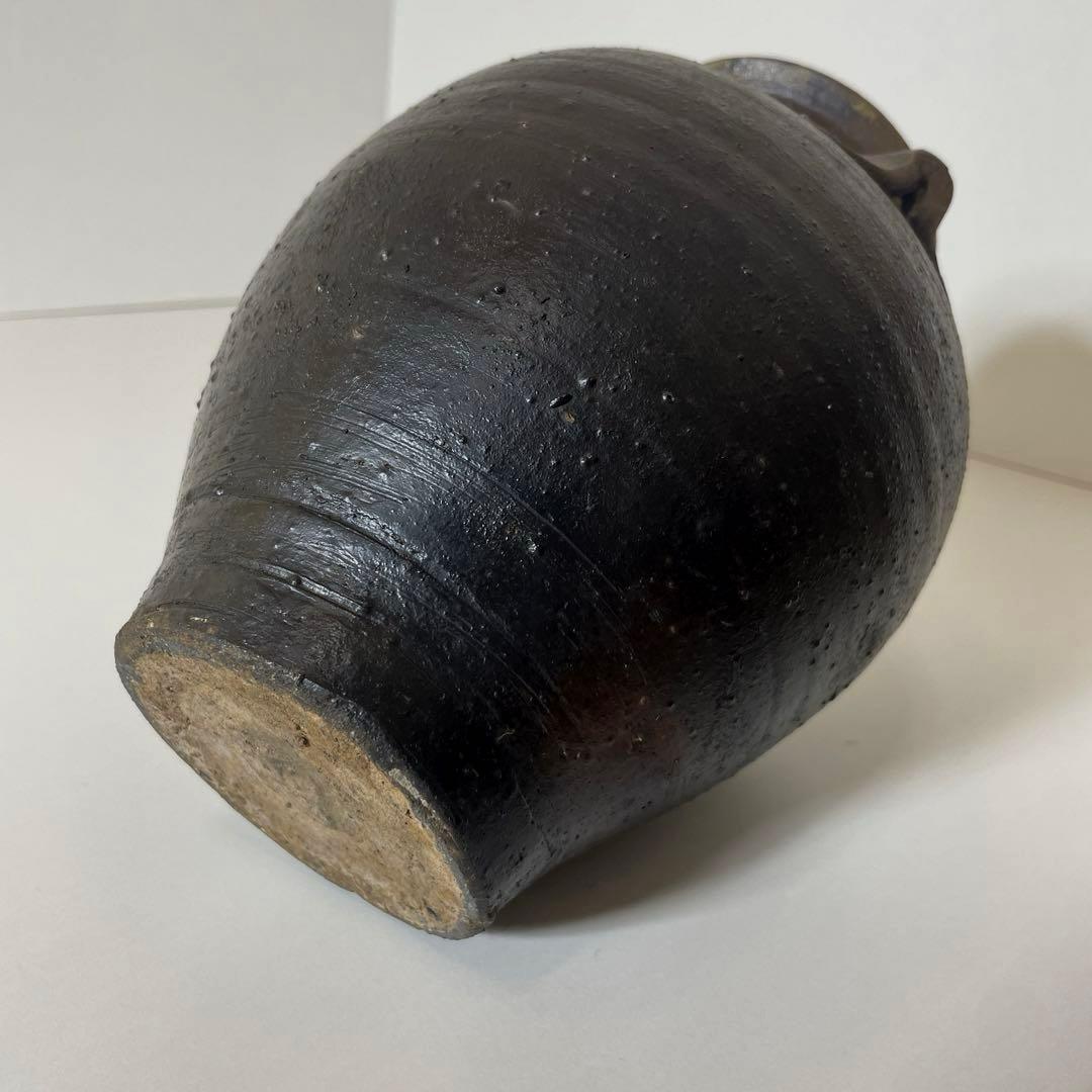 #XG330時代物・呂宋壺・三耳壺・茶壺・茶道具・骨董・アンティーク