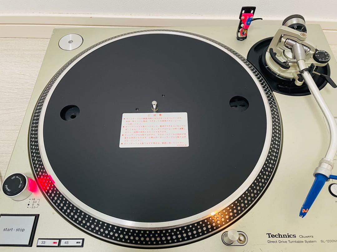 Technics SL-1200 MK3D ターンテーブル　動作確認済み