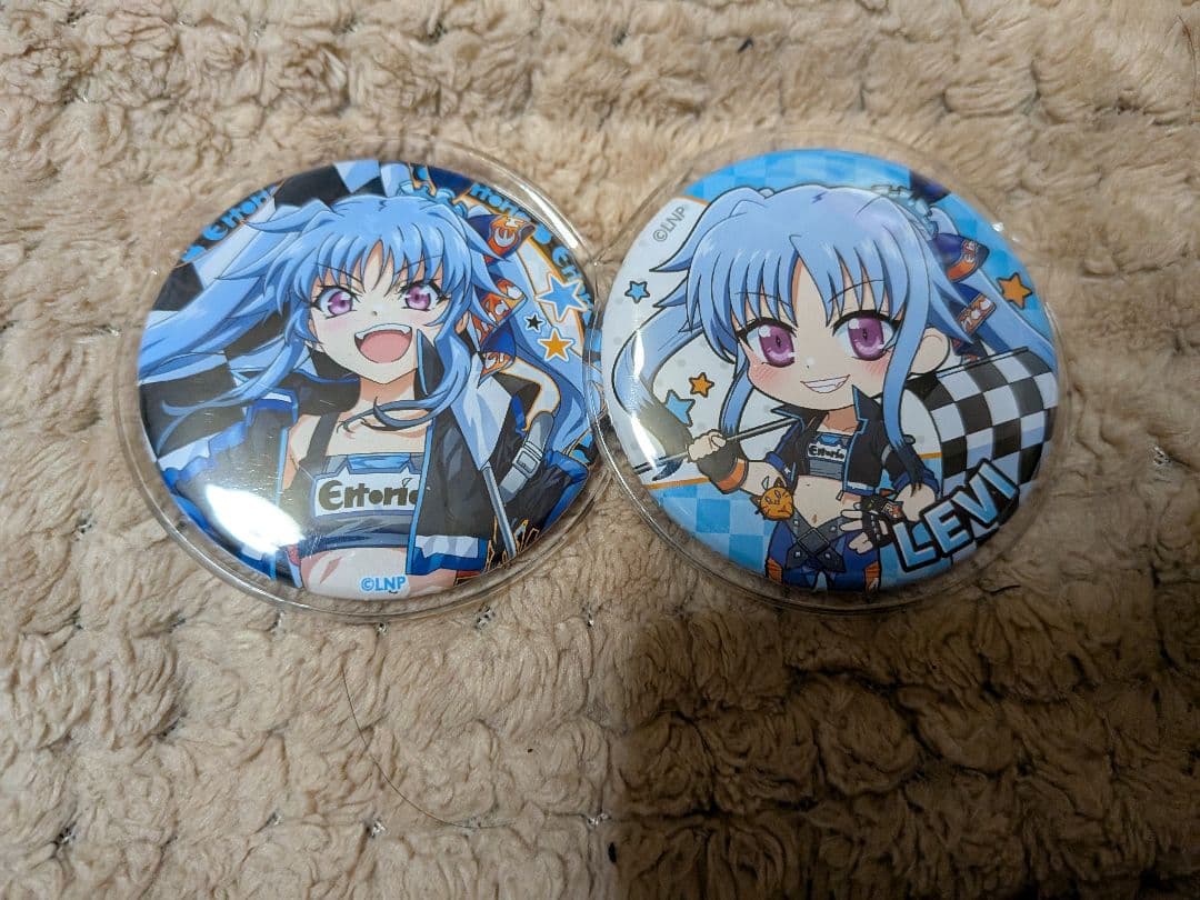 リリカルなのは　スピードくじ　缶バッジ　全12種コンプリートセット　ロフト