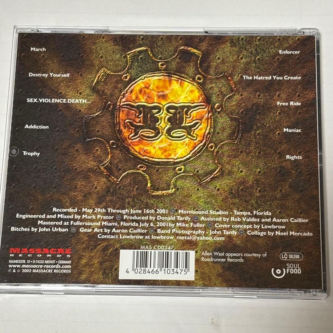 【ラプンツェル様用】LOWBROW / Sex. Violence. Death