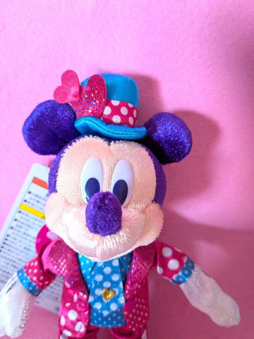 東京ディズニー パルパルーザファンダーランド　ミッキー＆ミニー ぬいぐるみバッジ