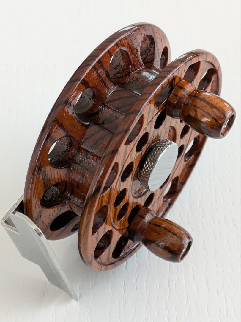 ✨️未使用/超激レア✨️　 ✴️ゼブラウッド✴️　銚栄製作所　木製ヘチリール