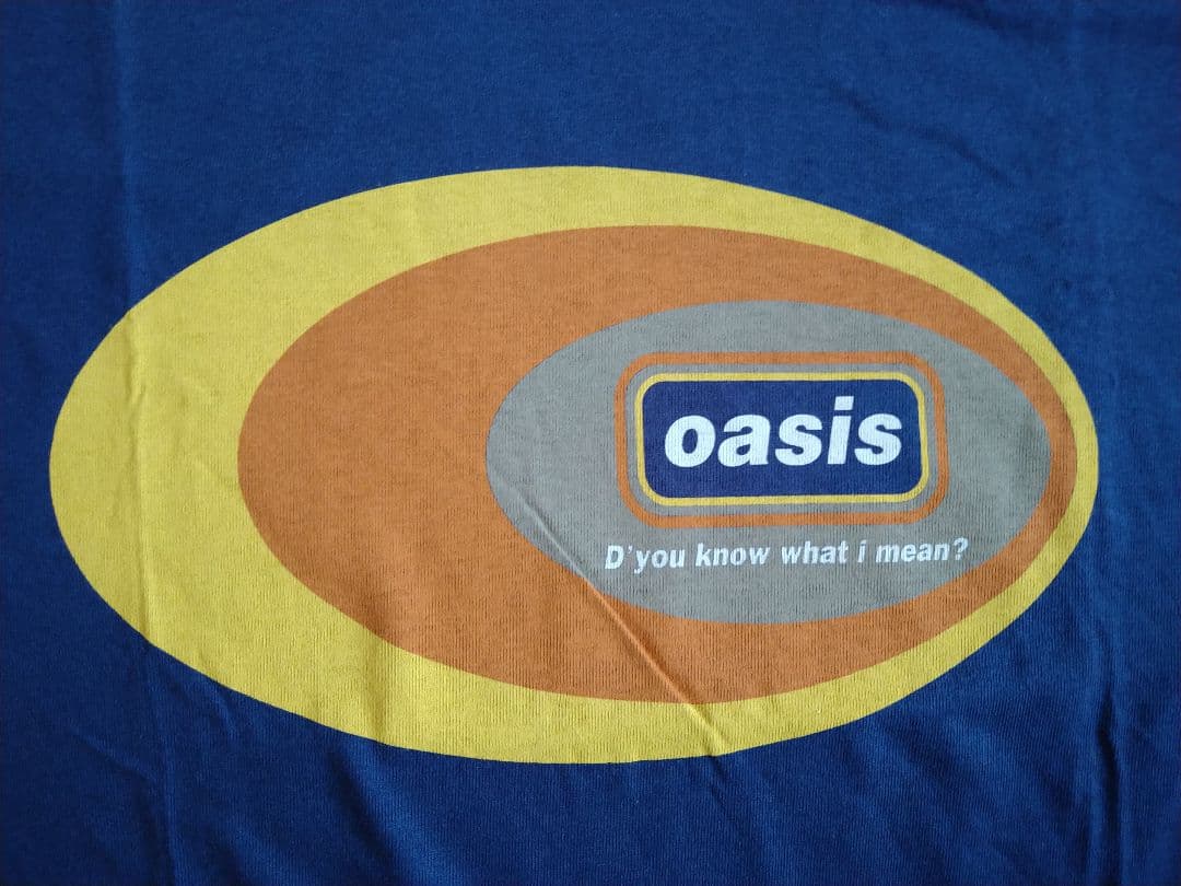 oasis D'you know what I mean? Tシャツ未使用品