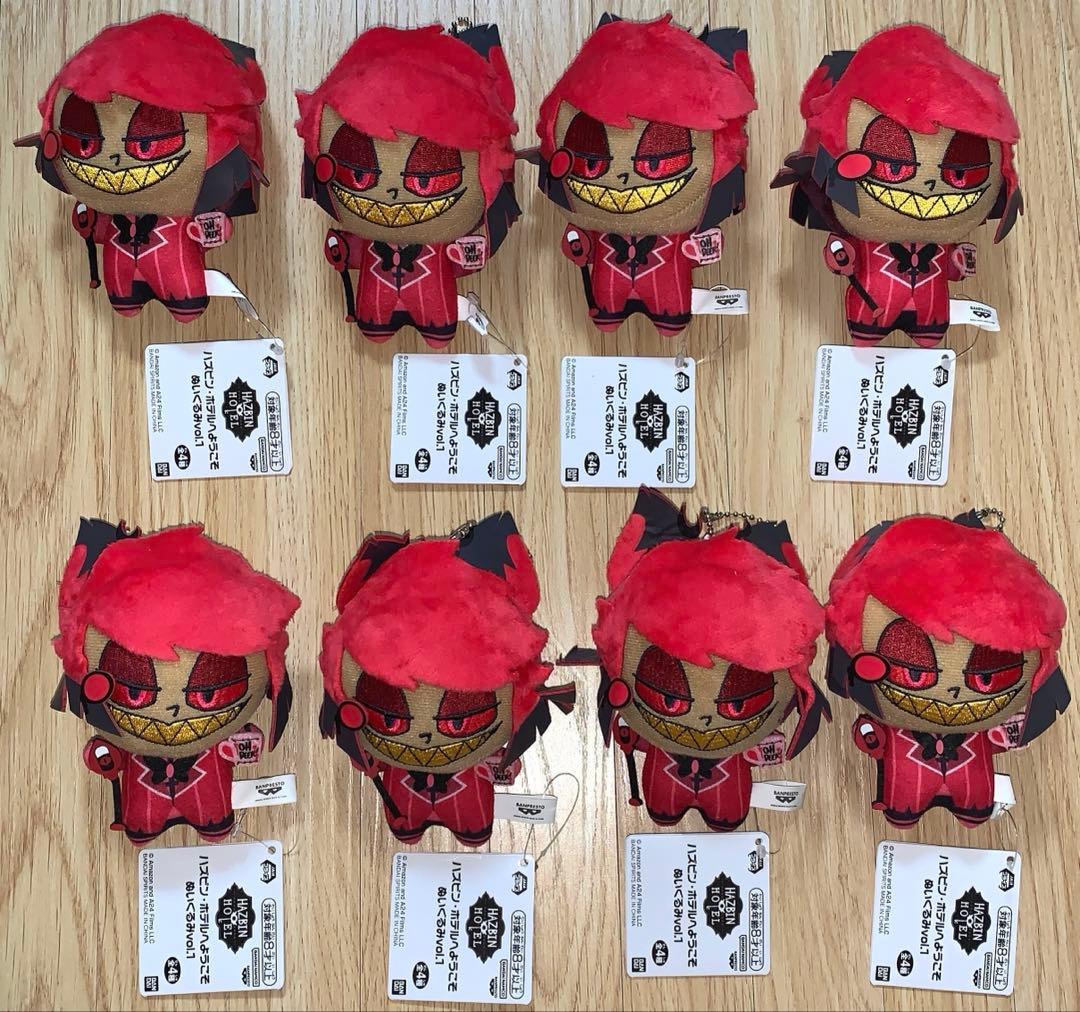 ハズビンホテルへようこそ　ちびぐるみ　ぬいぐるみ　アラスターなど　16点