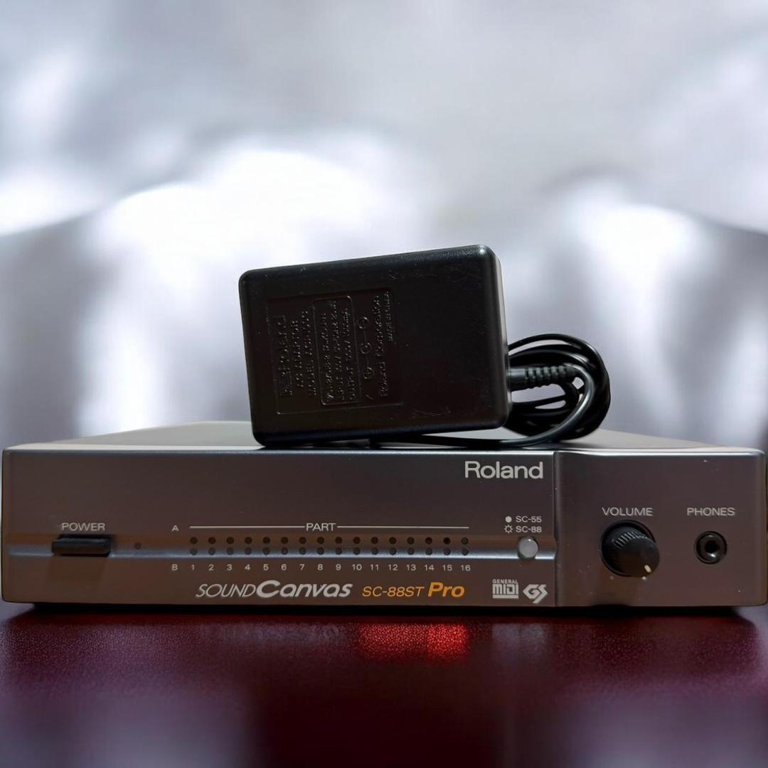 ☆美品 ローランド SC-88ST Pro 音源モジュール サウンドキャンバス