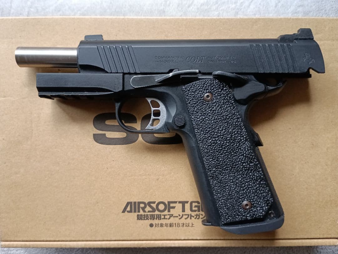 【カスタム1点物】WA コルトコンバット・コマンダーレールガン