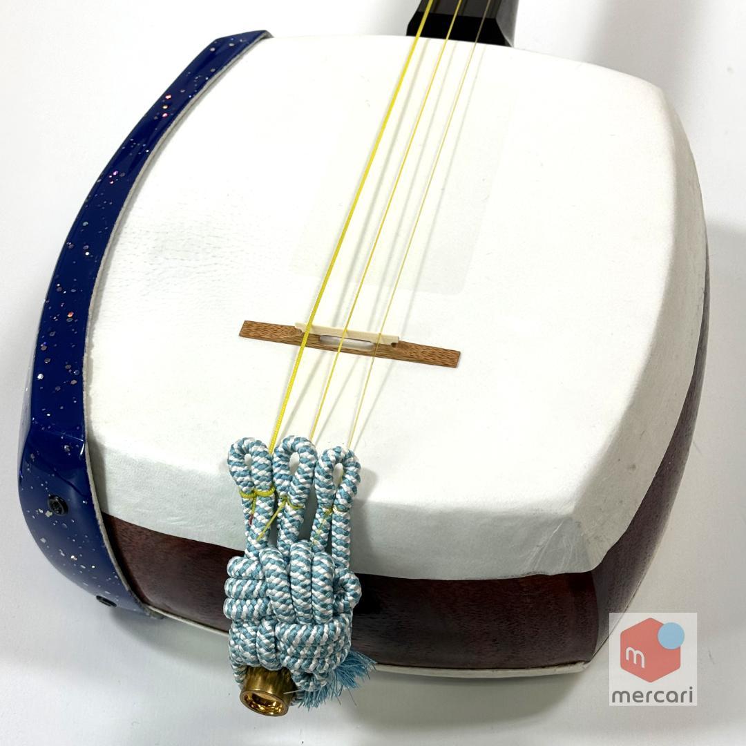 【整備済・即戦力】紅木製 津軽三味線 太棹｜ケース付｜即演奏可｜津37