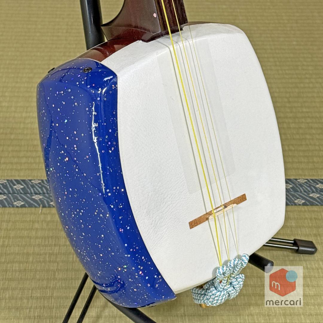 【整備済・即戦力】紅木製 津軽三味線 太棹｜ケース付｜即演奏可｜津37