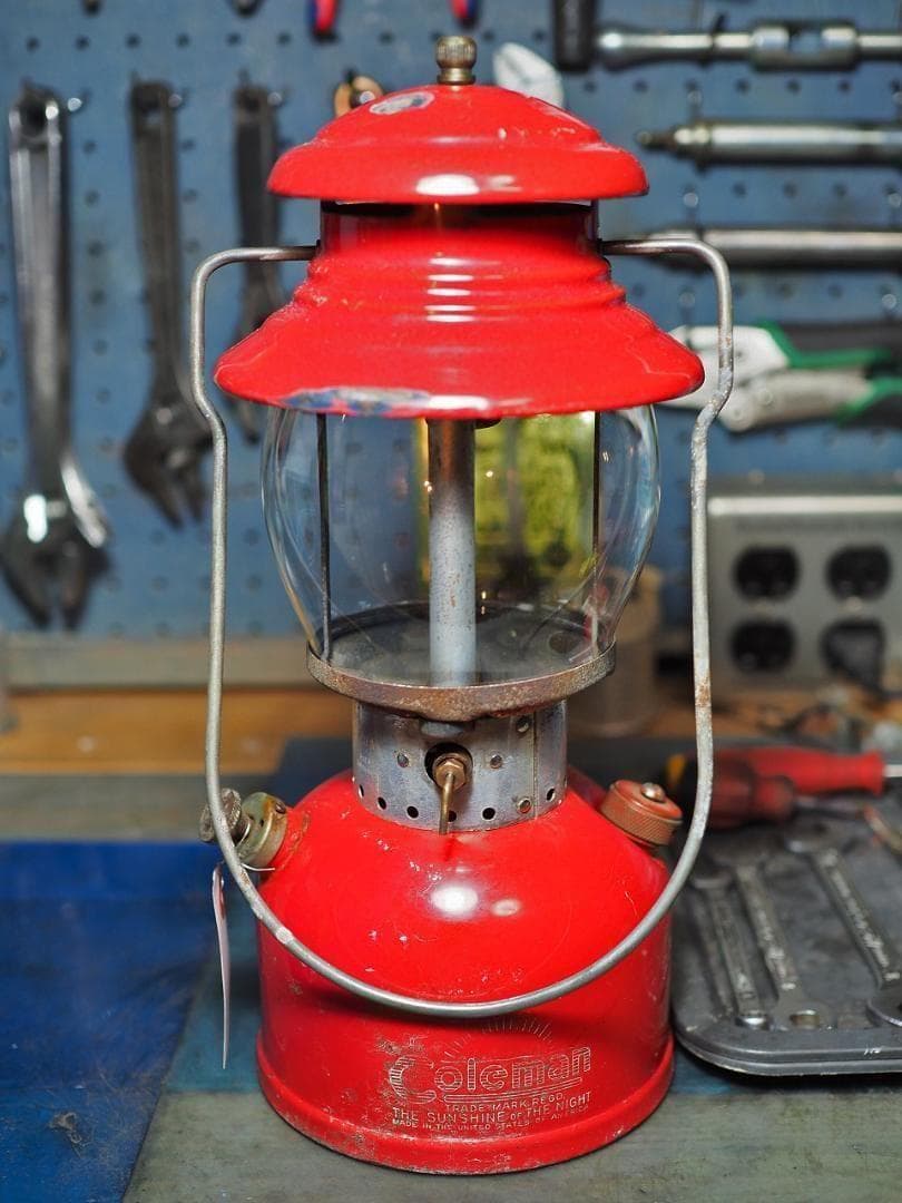 1958年5月 コールマン 200A ランタン（イエローボーダー）t72