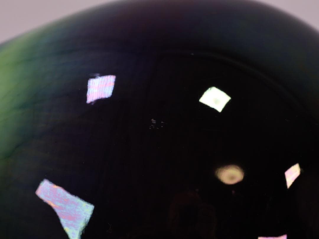 BK209　本物保証　 徳田八十吉（正彦） 「 彩釉 花生 」 共箱　花器　花瓶