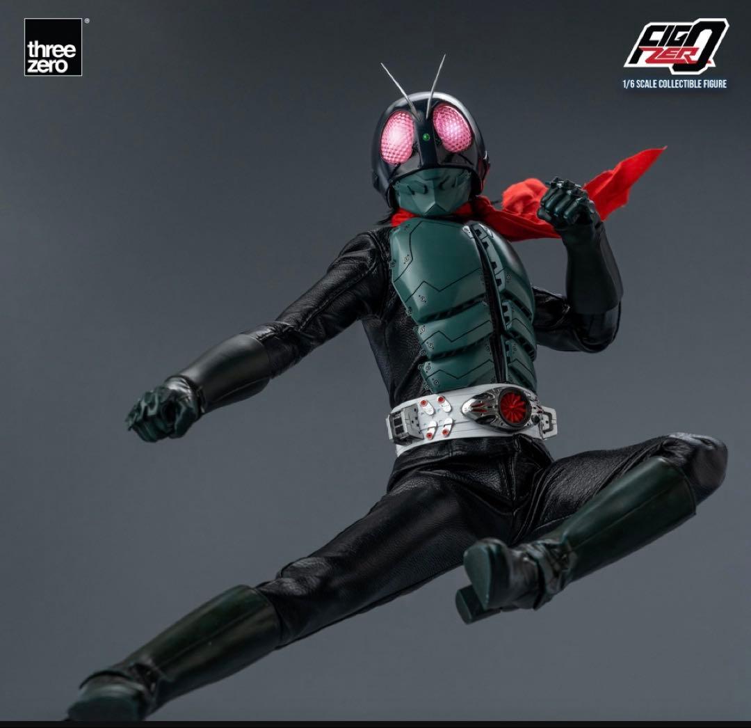 フィグゼロ シン仮面ライダー 1/6 仮面ライダー第1号＋第1号用サイクロン号