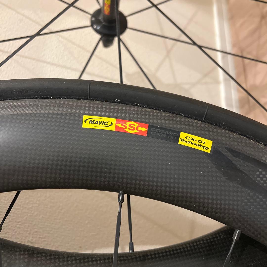 [値下げ]Mavic カーボンホイール 700C Shimano 8速