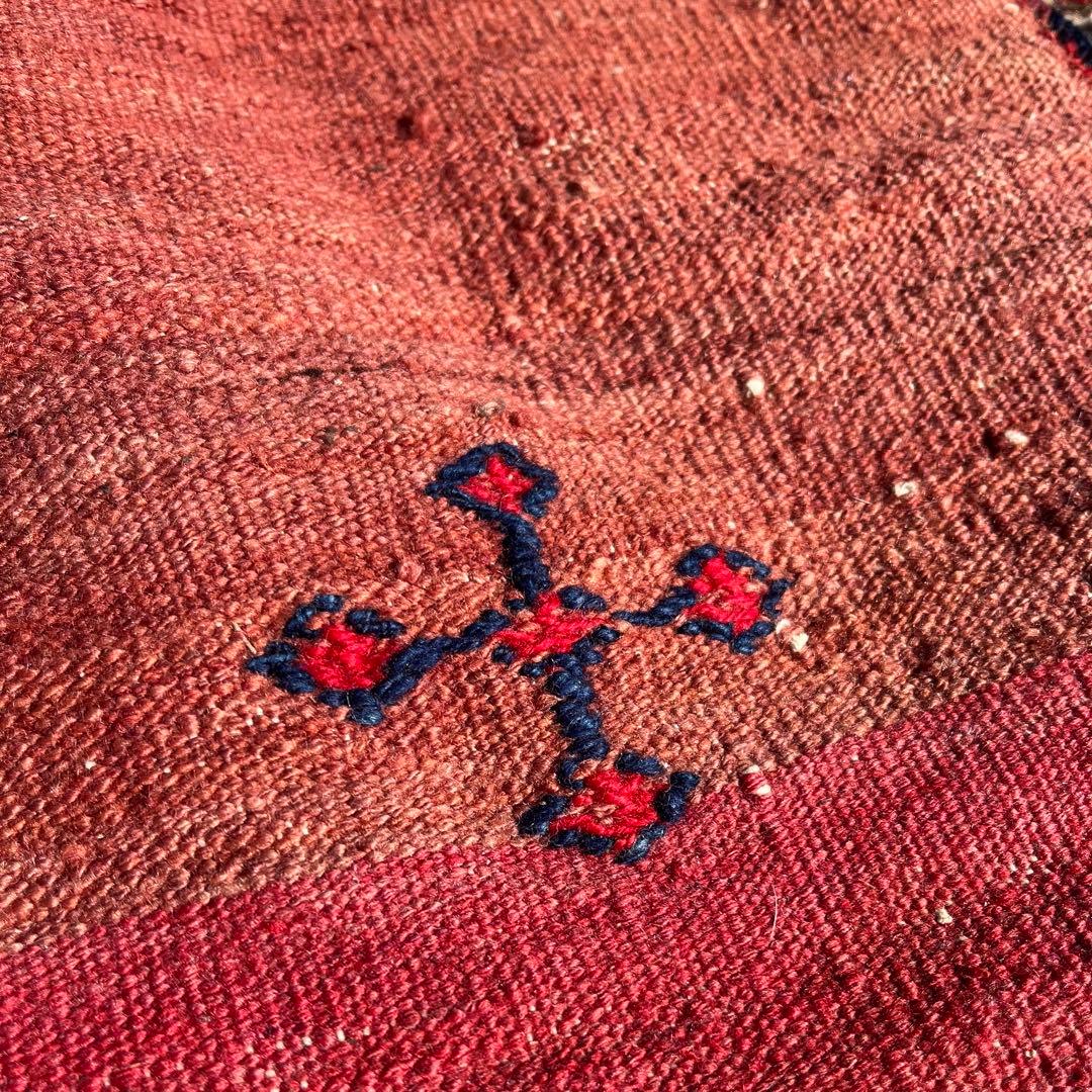 アンティーク キリム/スマック織 アフシャール族の塩袋 手織り トライバルラグ