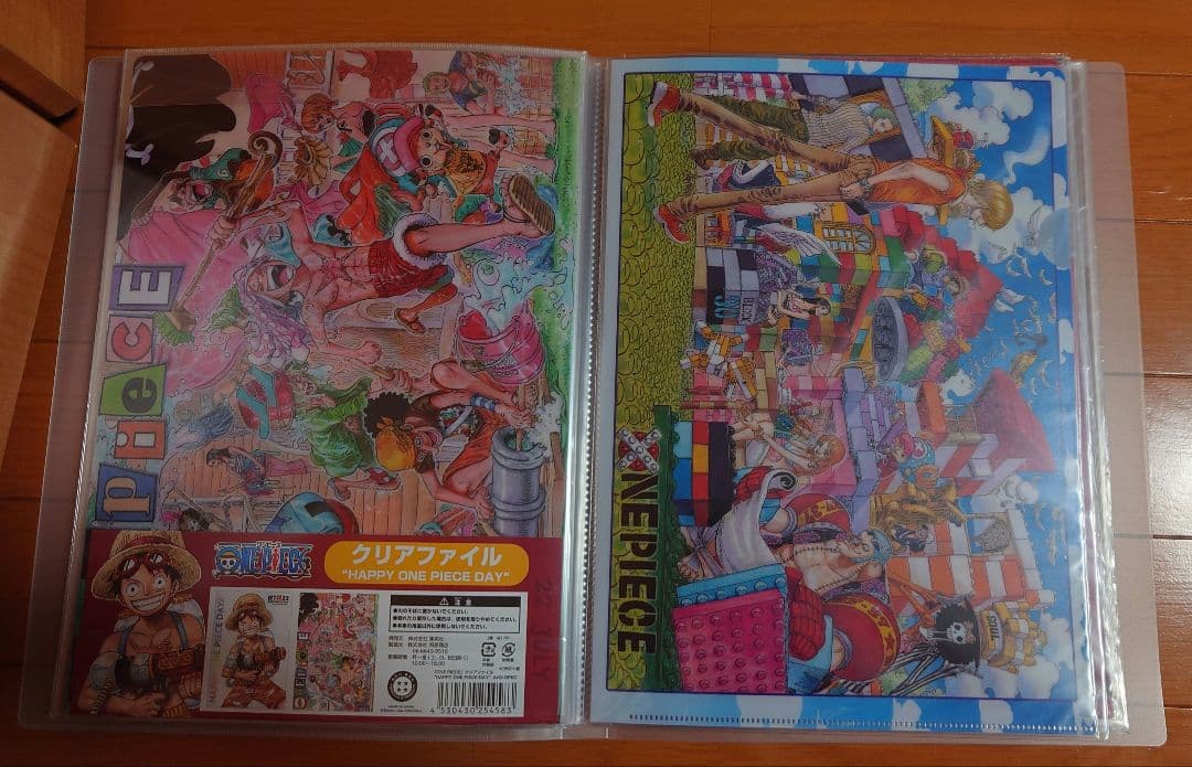 ワンピース クリアファイル まとめ売り ジャンプフェスタ