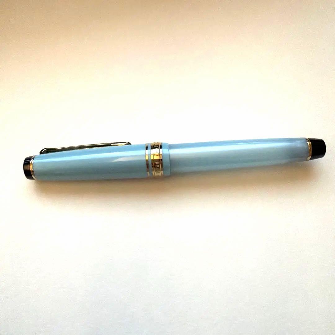 セーラー 万年筆 四季織 春空 EF 極細 14K