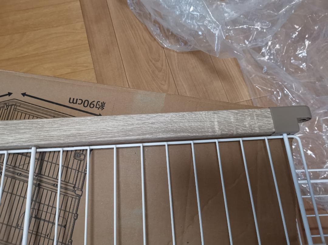 アイリスオーヤマ　ウッディキャットケージ 2段 PWCR-962V