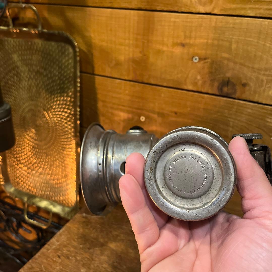 アンティーク　カーバイトランプ