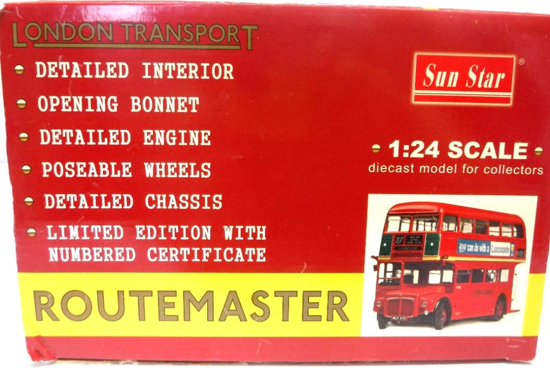 ロンドンバス 1/24 RM870 サンスター製＃2908・4500台限定品