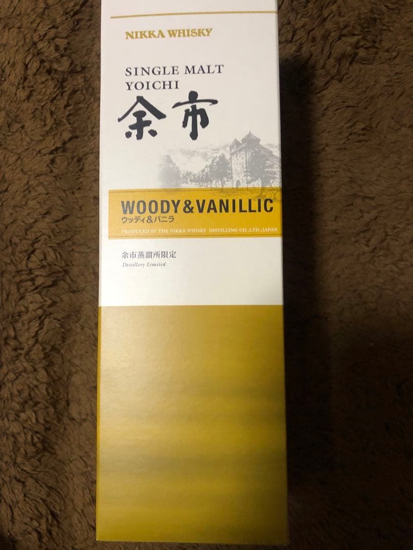 ニッカ シングルモルト余市 ウッディ＆バニラ 500ml