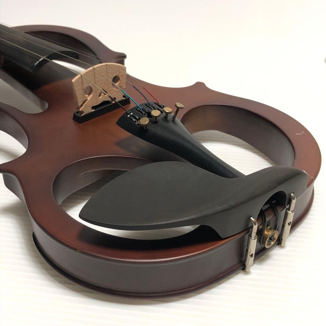 【動作良好♪】エレクトリックバイオリン 4/4サイズ