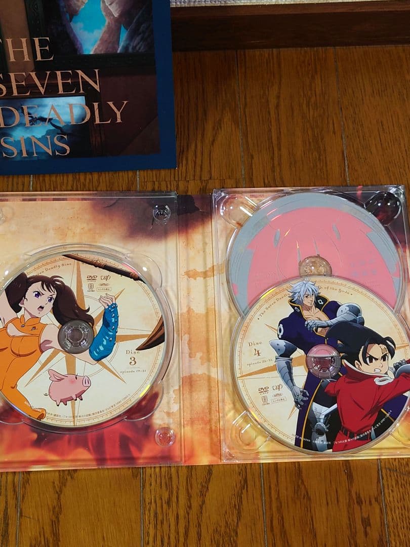 七つの大罪 神々の逆鱗 DVD-BOX Ⅰ,Ⅱ　セット