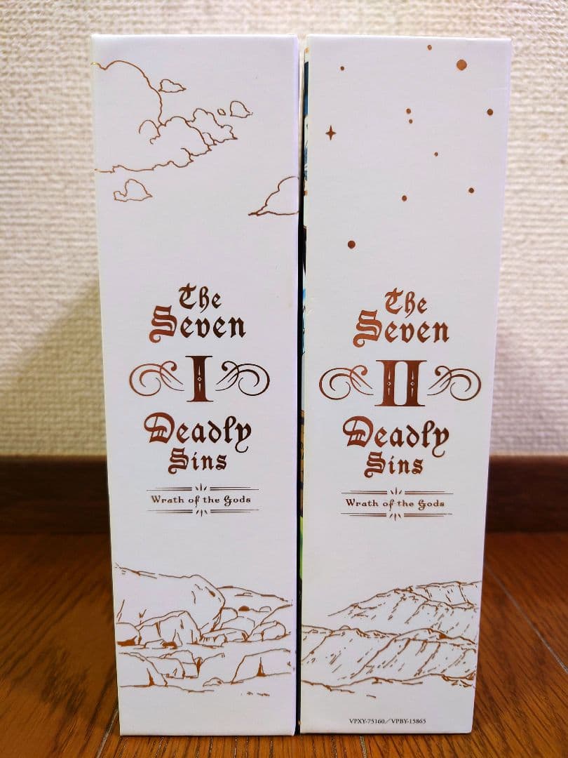 七つの大罪 神々の逆鱗 DVD-BOX Ⅰ,Ⅱ　セット