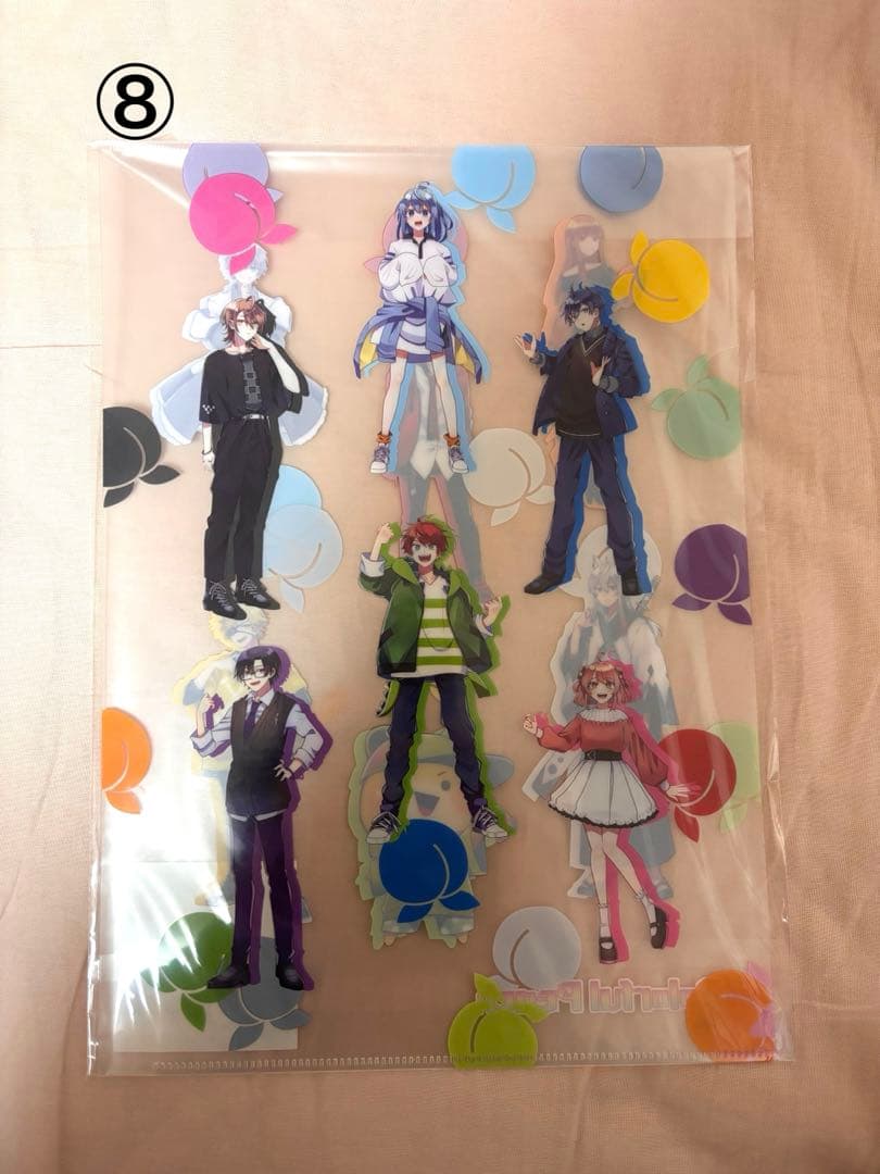 カラフルピーチ クリアファイル まとめ売り