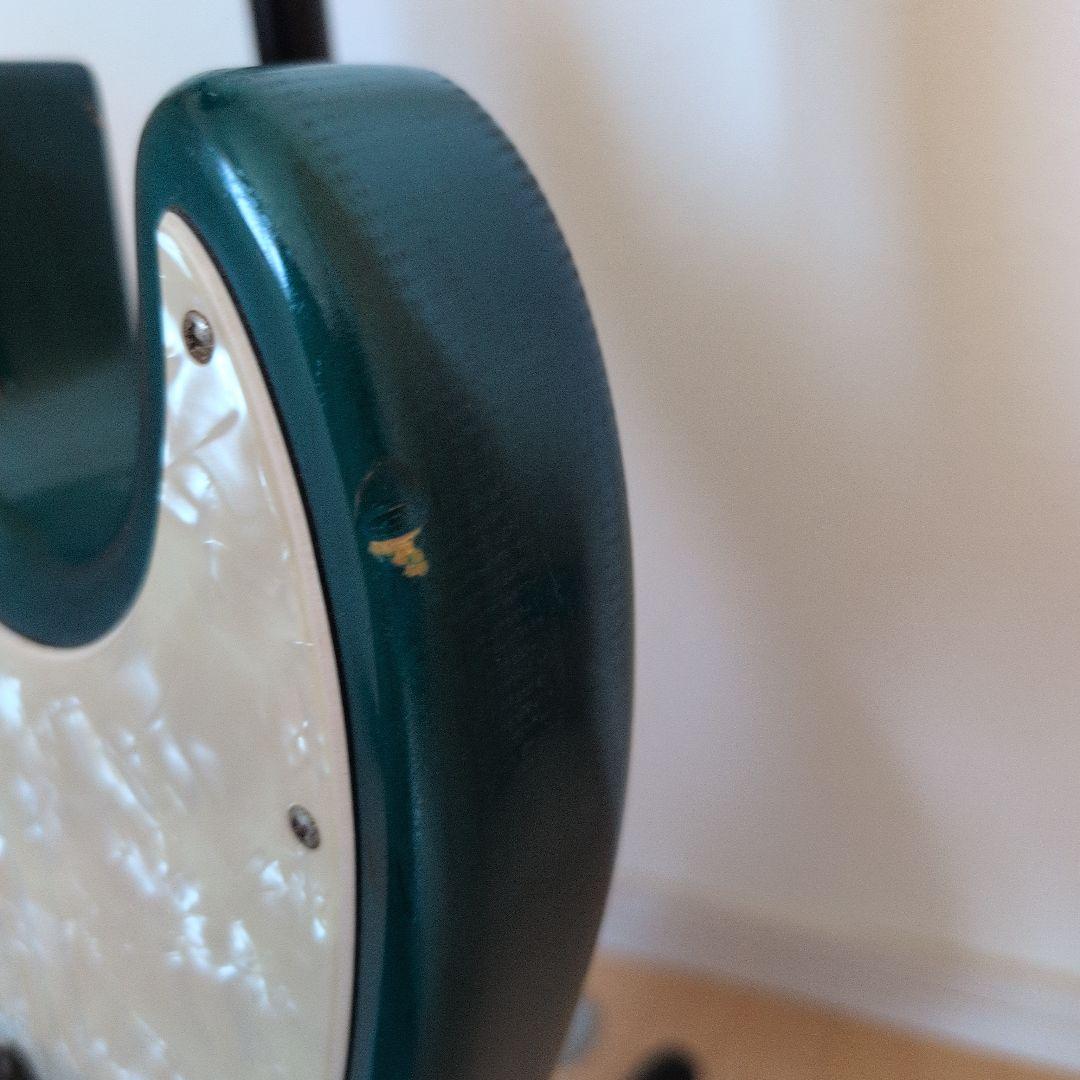 bacchus エレキベース 青緑 GLAY JIROモデル