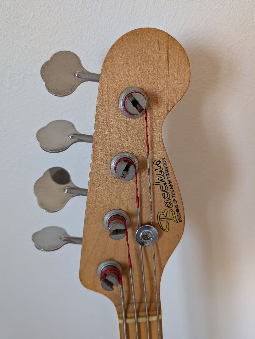 bacchus エレキベース 青緑 GLAY JIROモデル