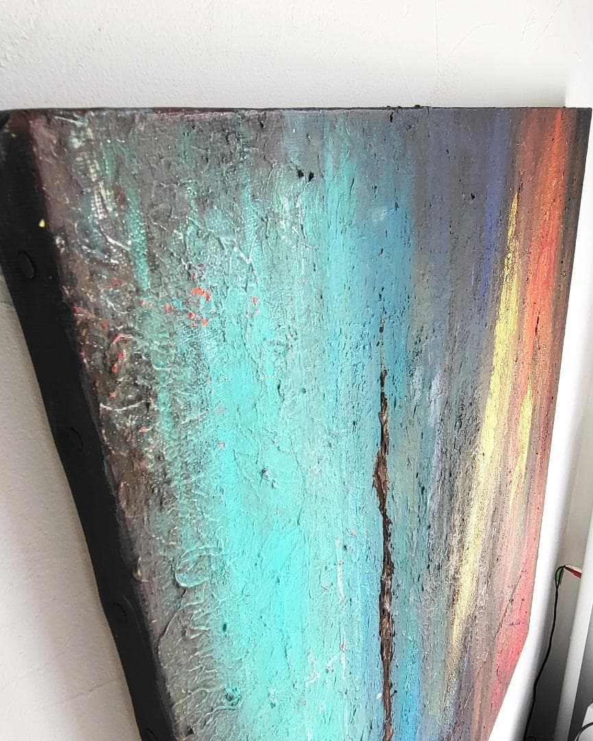 絶対零度/ 抽象画 キャンバス 73×61㎝ F20 モダンアート 原画1点のみ