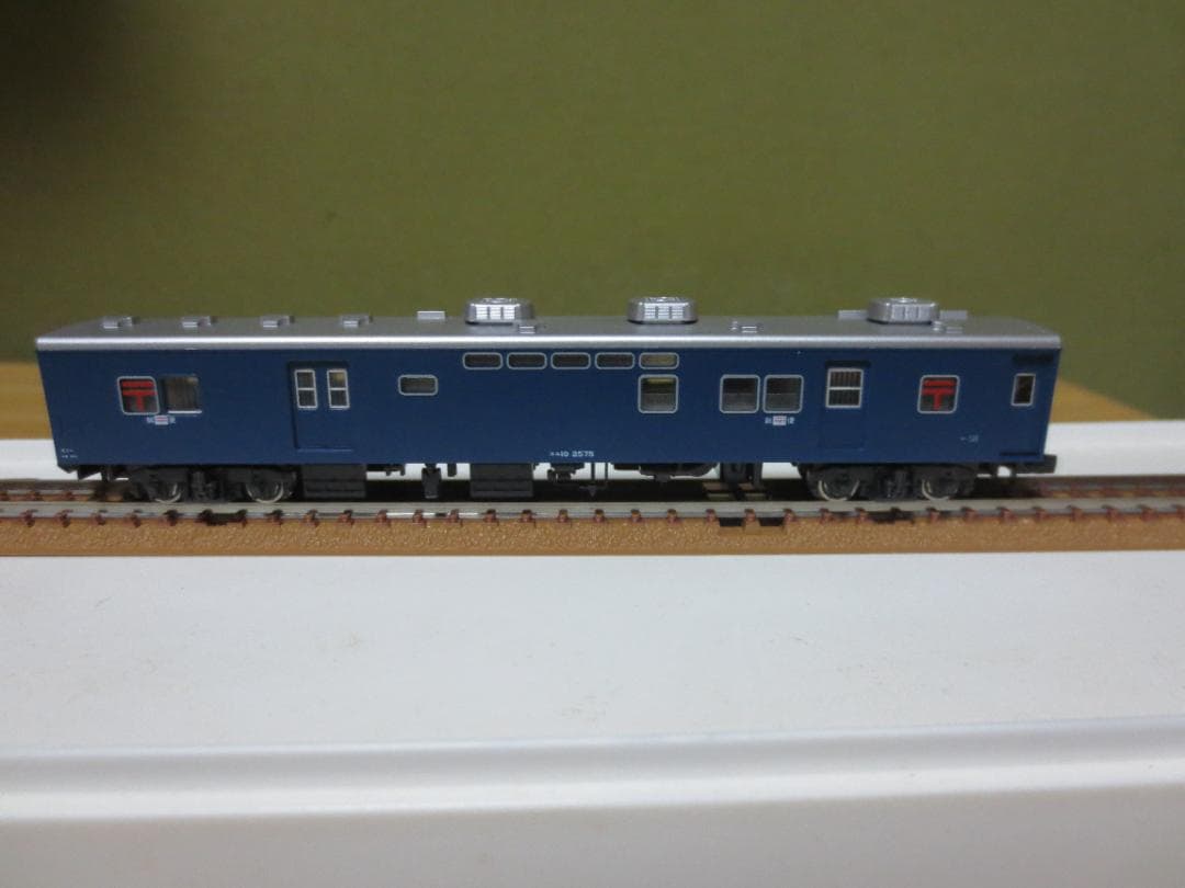 NゲージC62型蒸気機関車（２号機）と客車オユ10