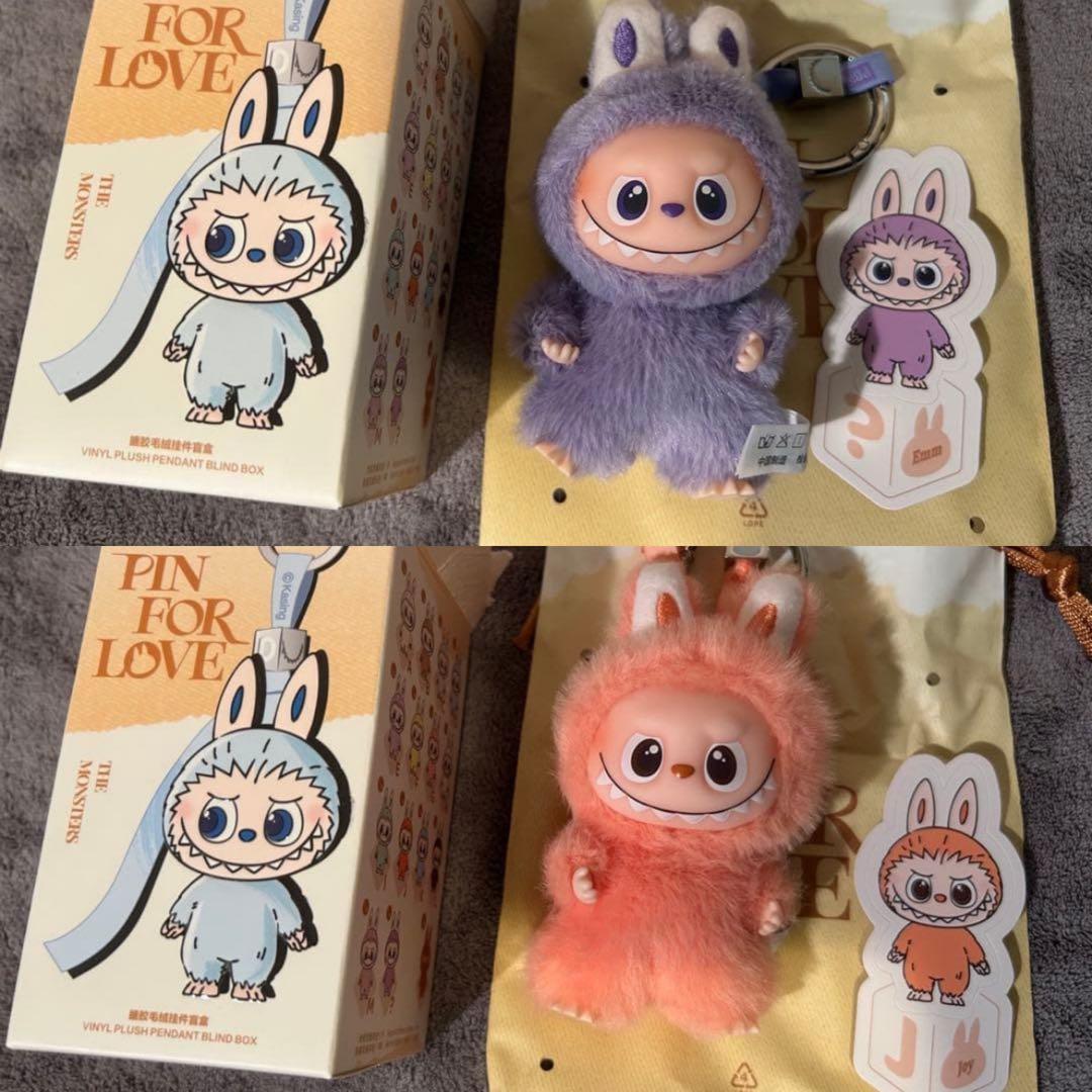 FIN FOR LOVE THE MONSTER イニシャル　ラブブ　7個入り