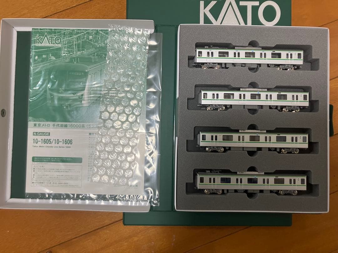 KATO 10-1605,06 東京メトロ千代田線16000系(5次車)10両③