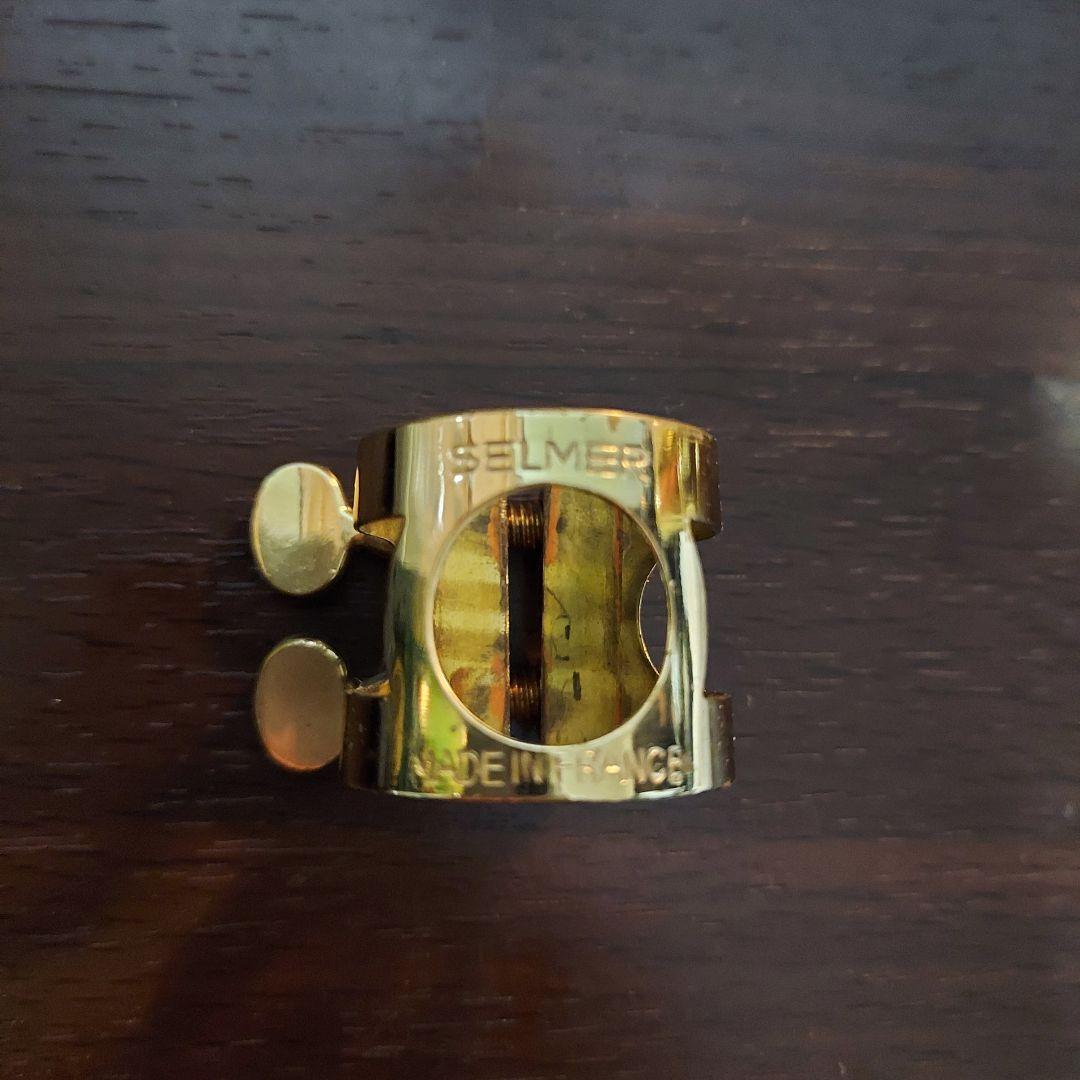 ソプラノサックス　マウスピース　セルマーS80Cワンスター　リガチャー&キャップ