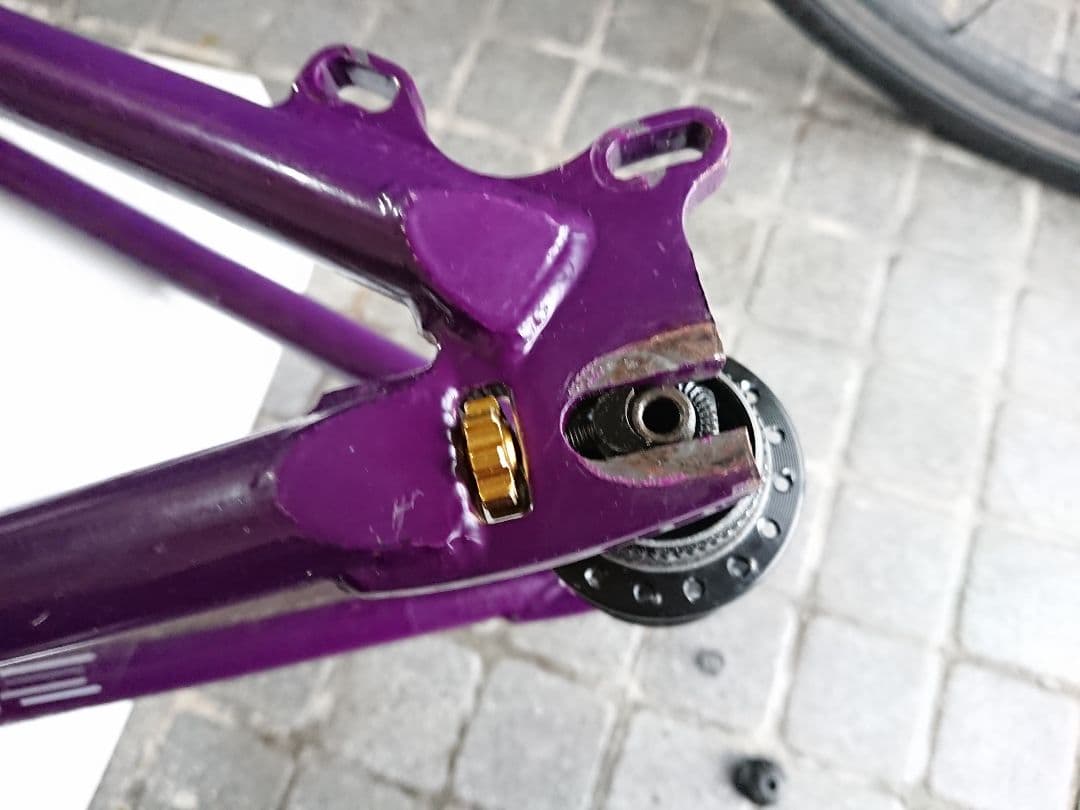 【訳あり・改造あり】 LAST BIKES RUFUS フレーム ダートジャンプ