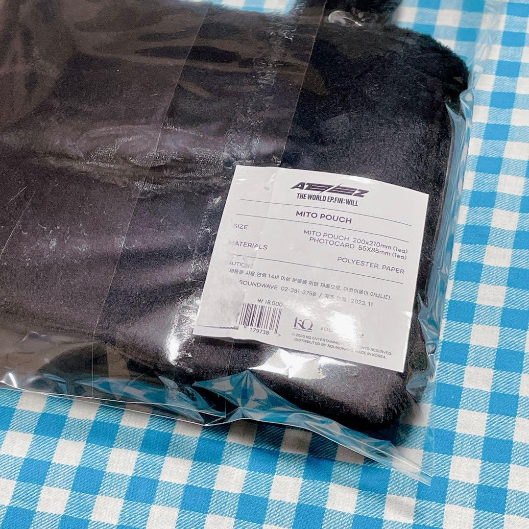 ATEEZ ソンファ Mito POPUP 限定　トレカ　ポーチ　キーリング