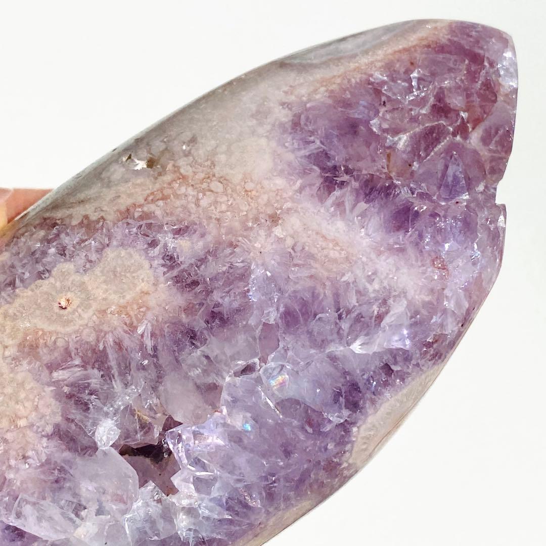 ★★★破格 最終特価【 ピンクアメジスト トーチ型 ドーム 約500g 】