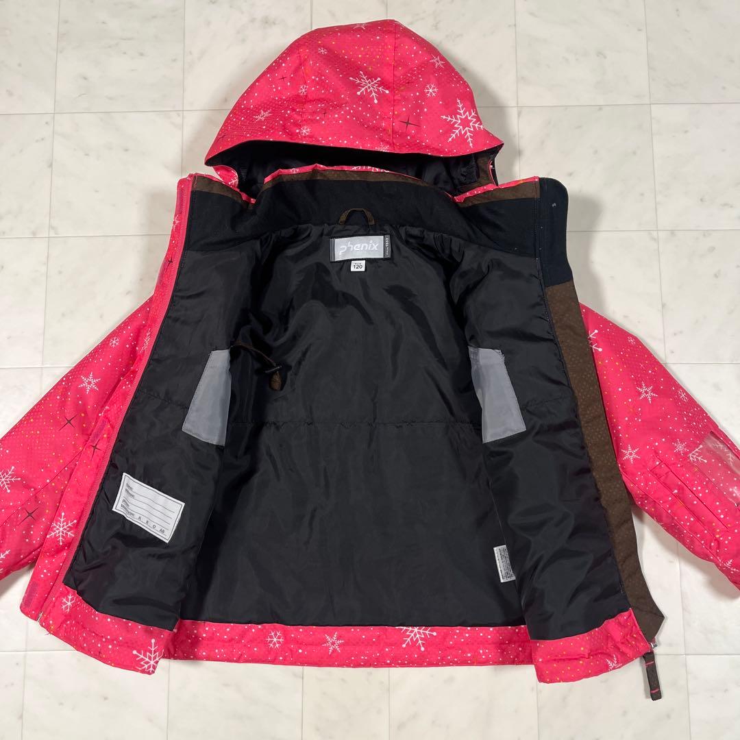 フェニックス スキーウエア 120 110 女の子ウエア ボードウエア ピンク