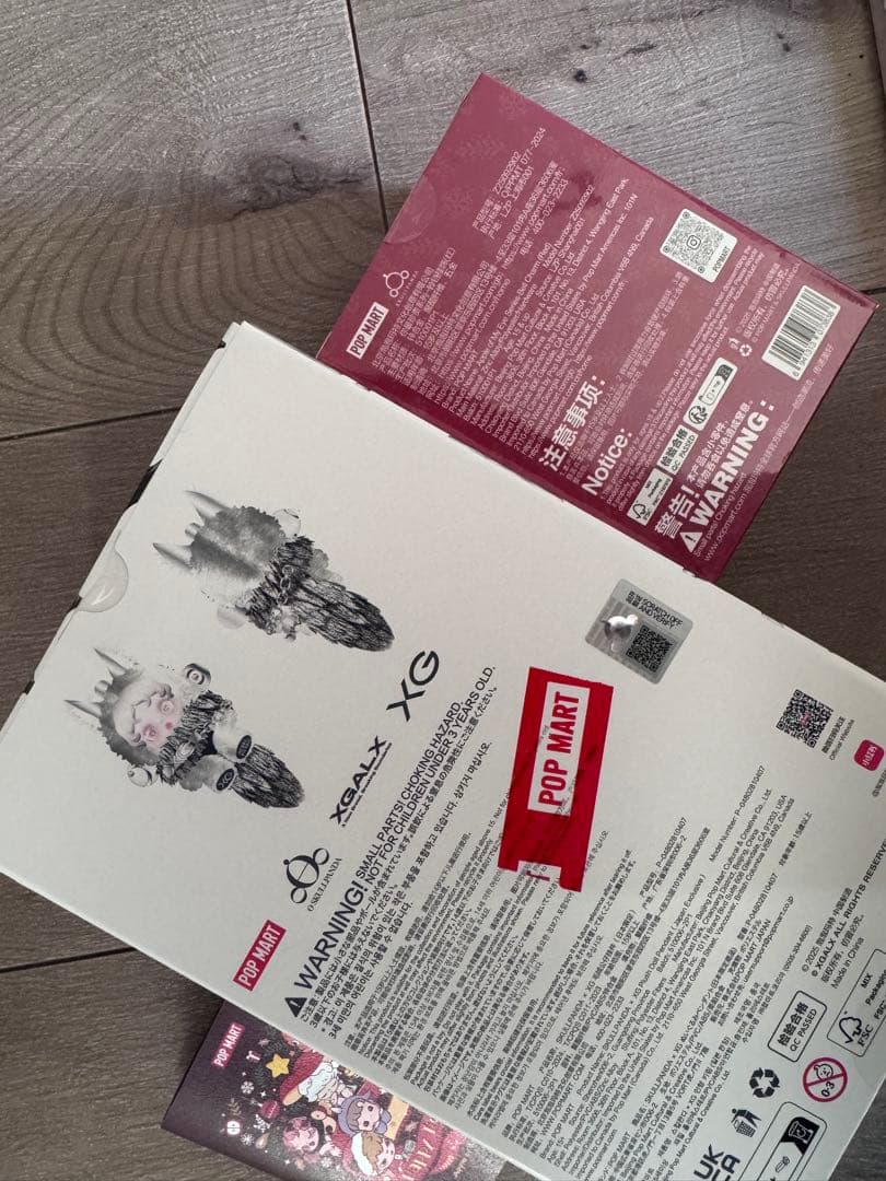 POPMART SKULLPANDA xg スカルパンダ ノベルティ 2点セット