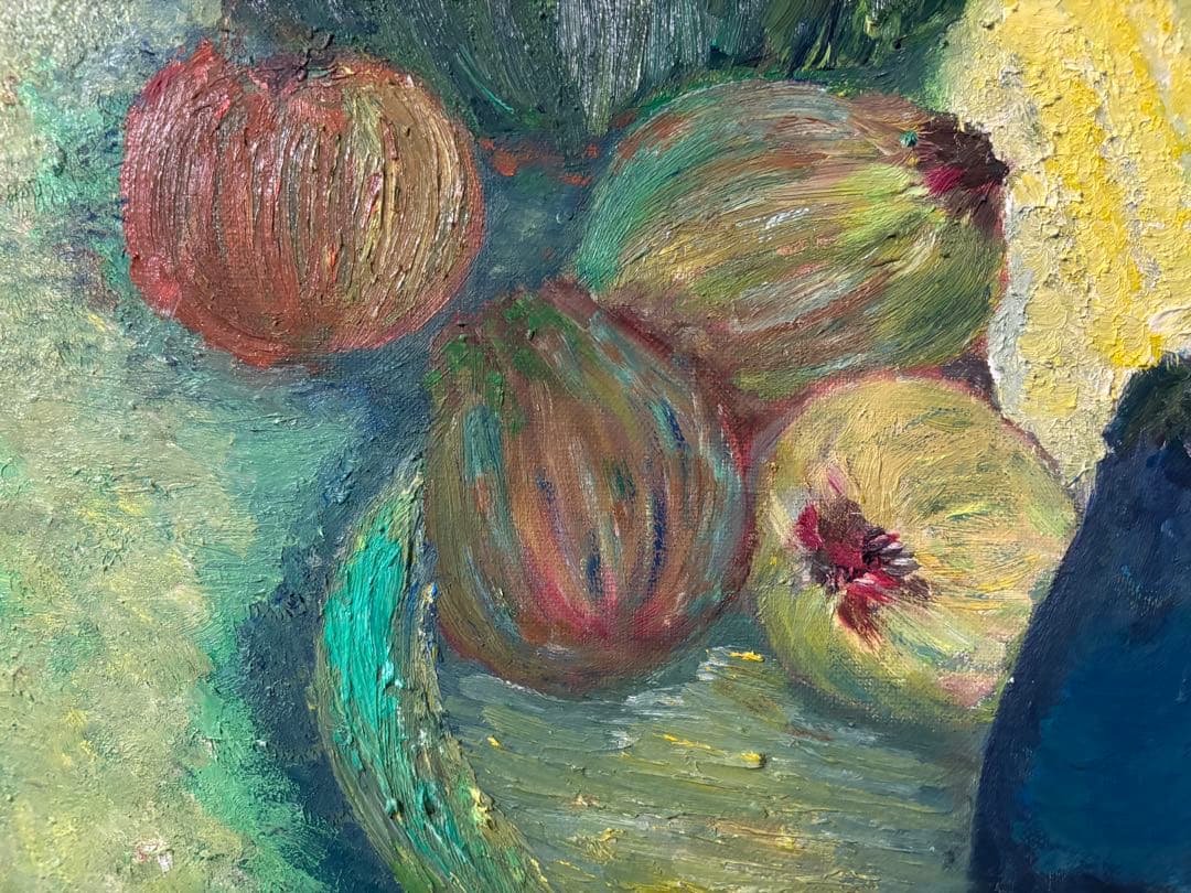 野菜と果物の静物画