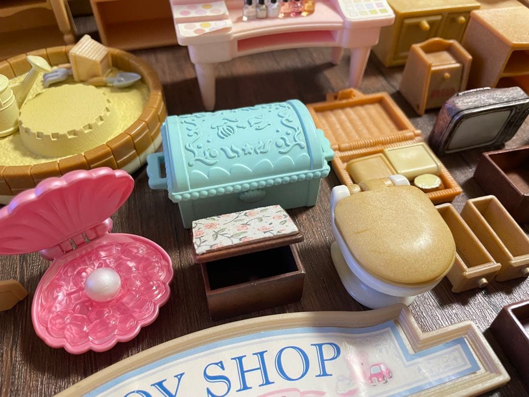 シルバニア　ぶどうの森のおうち　家具・小物まとめ売り約300個