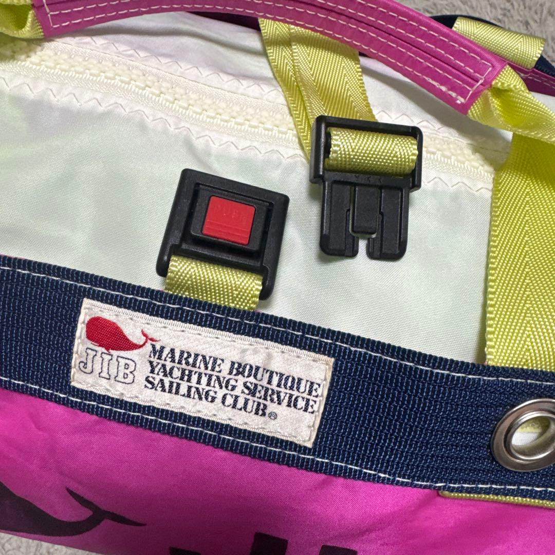 JIB MARINE BOUTIQUE ボストンバッグ ピンク