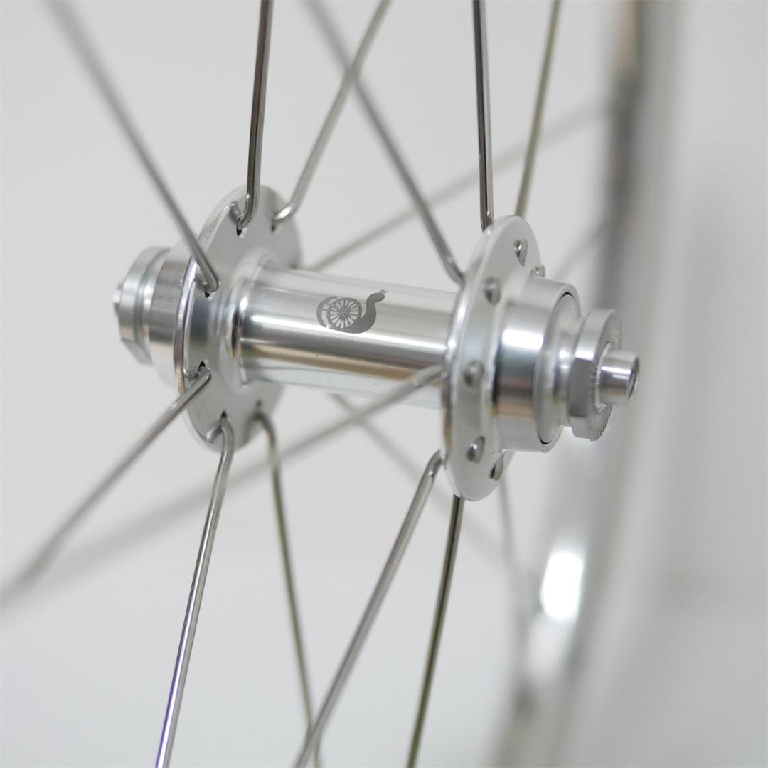 BROMPTON 2-7速用　シルバー　ホイールセット 　ワイドリム　新作