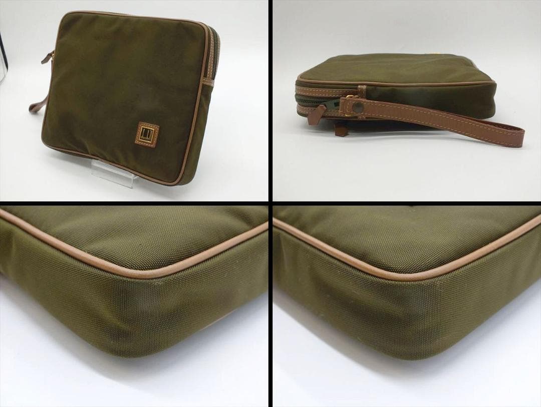 [2689]　＊Dunhill　ダンヒル＊　ナイロンバック　旅行バック　携帯用