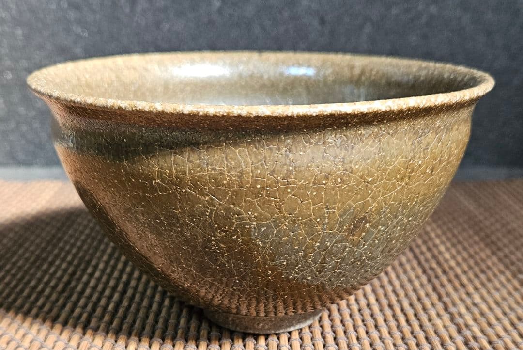 【名品❗】中国古美術　中国古陶磁　褐釉　天目茶碗　伝世時代箱附属　茶道具　茶器