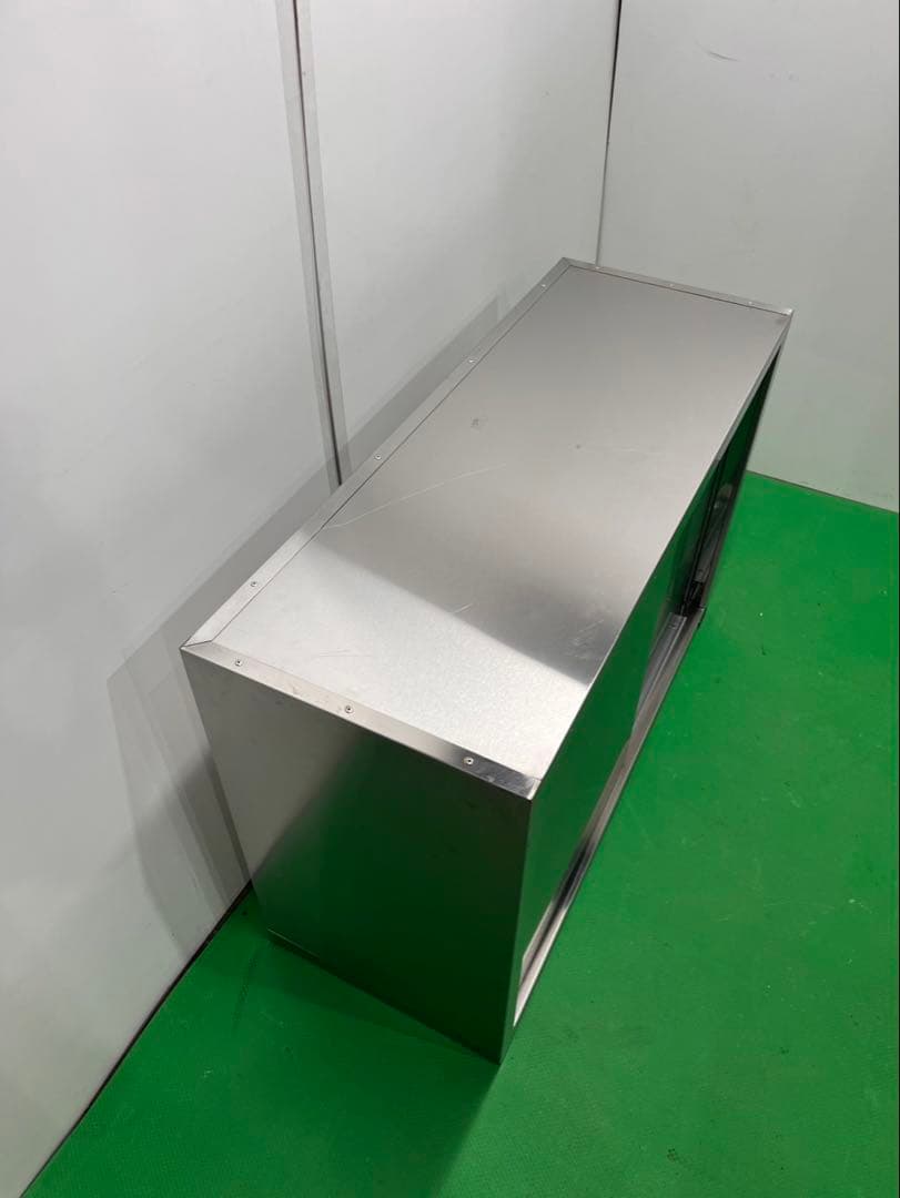 ☆工場整備品☆吊り戸棚 幅900 ステンレス　美品　業務用