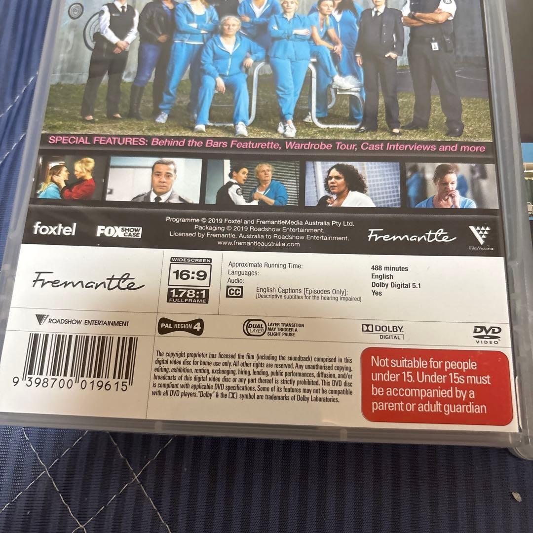 ウェントワース女子刑務所 DVD 海外版 season1～season8セット